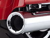 4.5in. Hi-Output Slip-On Mufflers - Chrome. Fits Touring 1995-2016