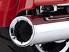 4.5in. Hi-Output Slip-On Mufflers - Chrome. Fits Touring 2017up