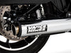 4in. Supersport Slip-On Muffler - Chrome. Fits Softail Street Bob, Low Rider S, Low Rider ST & Heritage 2025up