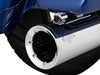 Pro Pipe 2-into-1 Exhaust - Chrome. Fits Touring 2017up