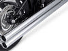 Big Shots Long Exhaust - Chrome. Fits Softail 1986-2017 Non-240 Tyre Models