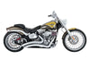 Big Radius Exhaust - Chrome. Fits Softail Breakout 2013-2017