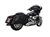 Big Radius Exhaust - Chrome. Fits Touring 2017up
