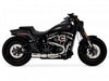 Hi-Output 2-into-1 Exhaust - Stainless Steel. Fits Softail 2018up Non-240 Tyre Models