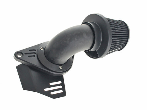 90deg VO2 Falcon XL Air Cleaner Kit - Gloss Forged Carbon Fiber. Fits Touring 2017-2024 & Softail 2018-2024