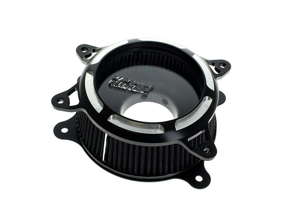 VO2 Insight Air Cleaner Kit - Black Contrast. Fits Touring 2017-2024 & Softail 2018-2024