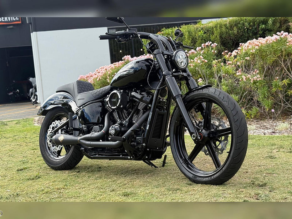 VO2 Insight Air Cleaner Kit - Black Contrast. Fits CVO Touring 2023up, Street Glide & Road Glide 2024up, Touring 2025up & Softail 2025up
