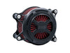 VO2 X Air Cleaner Kit - Wrinkle Black. Fits Touring 2017-2024 & Softail 2018-2024