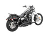 Big Radius Exhaust - Black. Fits Dyna 2006-2017