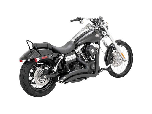 Big Radius Exhaust - Black. Fits Dyna 2006-2017
