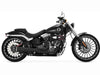 Hi-Output 2-into-1 Exhaust - Black. Fits Softail Breakout 2013-2017