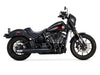 4in. Supersport Slip-On Muffler - Black. Fits Softail Street Bob, Low Rider S, Low Rider ST & Heritage 2025up