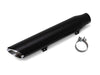 4in. Twin Slash Slip-On Muffler - Black. Fits Softail Street Bob, Low Rider S, Low Rider ST & Heritage 2025up