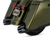4.5in. Blackbird 450 Slip-On Mufflers - Black with Black End Caps. Fits Touring 2017up