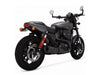 Hi Output Slip-On Muffler - Black with Black End Cap. Fits Street 2015-2020.