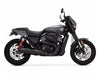 Hi Output Slip-On Muffler - Black with Black End Cap. Fits Street 2015-2020.