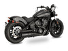 Hi-Output Slip-On Muffler - Black. Fits Indian Scout 2025up