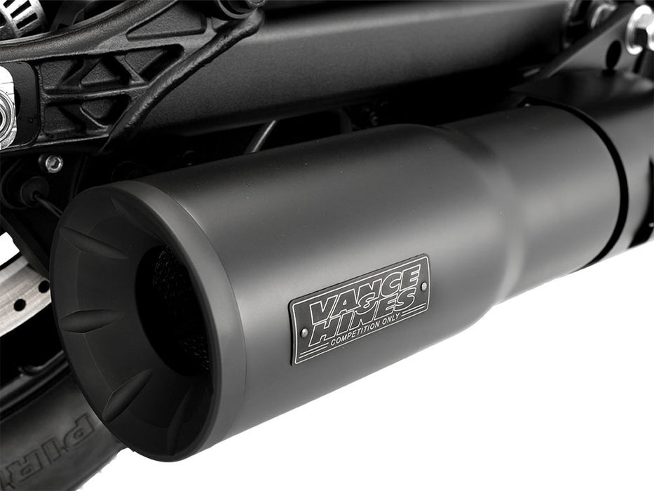 Hi-Output Slip-On Muffler - Black. Fits Indian Scout 2025up