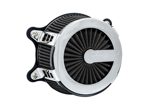 VO2 Cage Fighter Air Cleaner Kit - Chrome. Fits Sportster 1988-2021