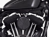 VO2 Skullcap - Matte Black. Fits Vance & Hines VO2 Naked Air Intake