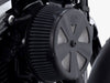 VO2 Skullcap Crown - Matte Black. Fits Vance & Hines VO2 Naked Air Intake