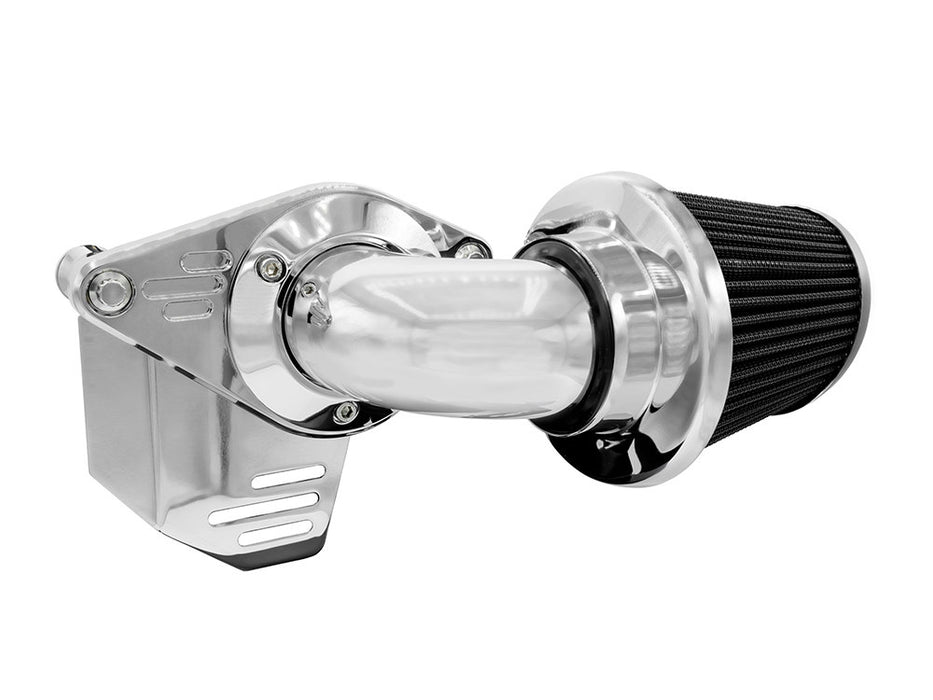 90deg VO2 Falcon Air Cleaner Kit - Chrome. Fits Touring 2017-2024 & Softail 2018-2024