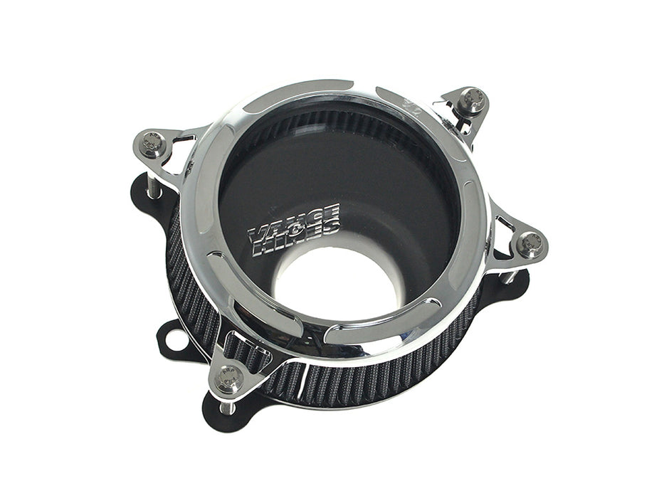 VO2 Insight Air Cleaner Kit - Chrome. Fits CVO Touring 2023up, Street Glide & Road Glide 2024up, Touring 2025up & Softail 2025up