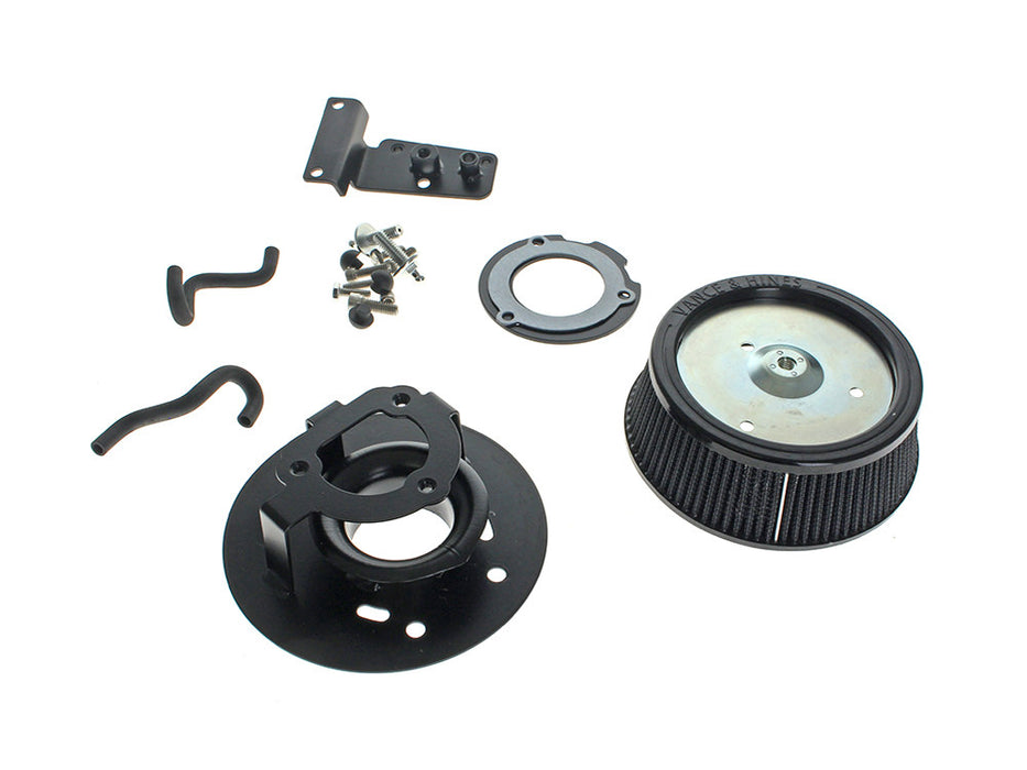 VO2 Naked Air Cleaner Kit. Fits Touring 2008-2016, Softail 2016-2017, CVO Softail 2011-2017 & Dyna Low Rider S 2016-2017 with Throttle-by-Wire