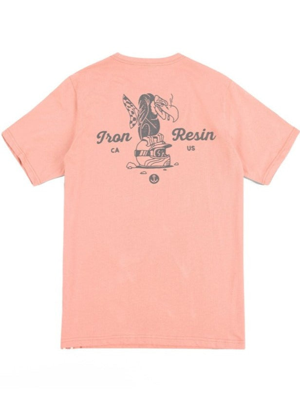 IRON & RESIN Vulture Tee Pink