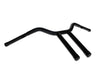 14in. x 1-1/4in. Chubby Psycho Street Fighter Handlebar - Gloss Black.