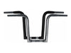 12in. x 1-1/4in. Chubby OutlawZ Ape Hanger Handlebar with Narrow Bottom - Chrome.