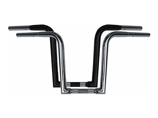 12in. x 1-1/4in. Chubby OutlawZ Ape Hanger Handlebar with Narrow Bottom - Chrome.