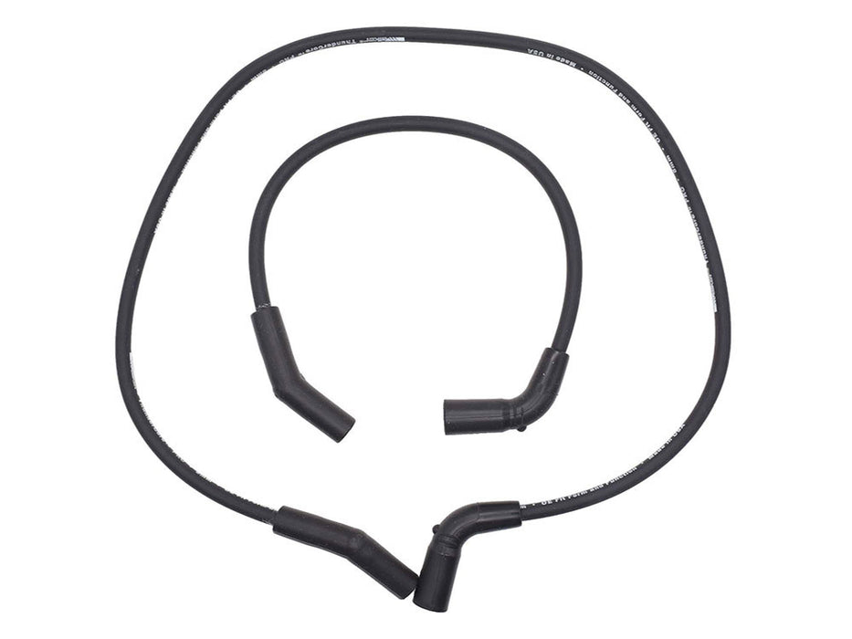 8mm Spark Plug Wire Set - Black. Fits Touring 2009-2016.