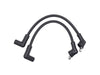 8mm Spark Plug Wire Set - Black. Fits FXR 1982-1994