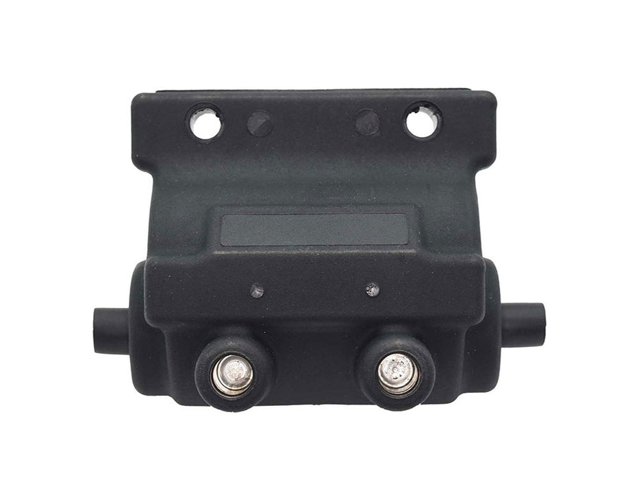 Ignition Coil - Black. Fits Big Twin & Sportster 1965-1998 with Points.