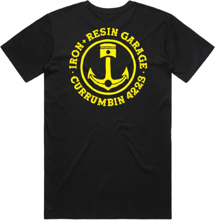 IRON & RESIN Anchor Tee - Black
