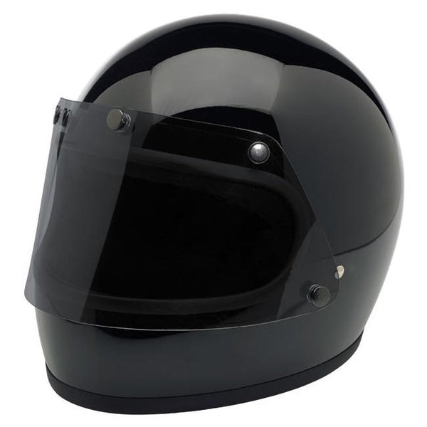 BILTWELL Gringo Blast Shield - Smoke