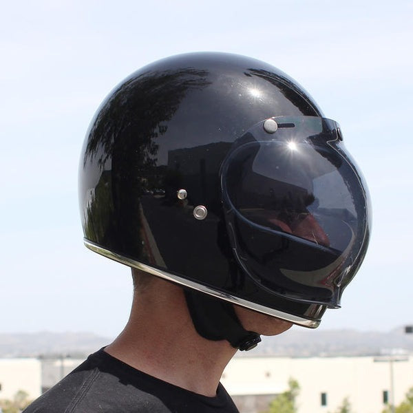 BILTWELL Bubble Shield - Smoke