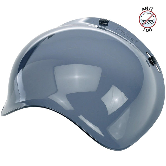 BILTWELL Bubble Shield - Smoke