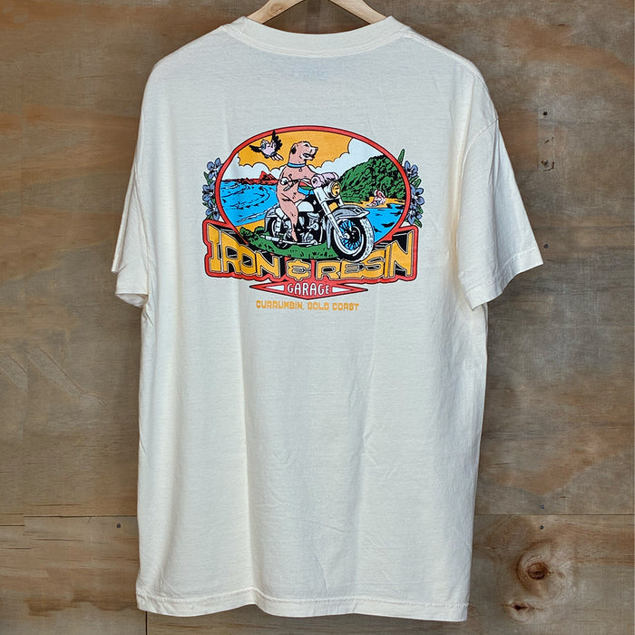 IRON & RESIN Good Boy Tee - Cream