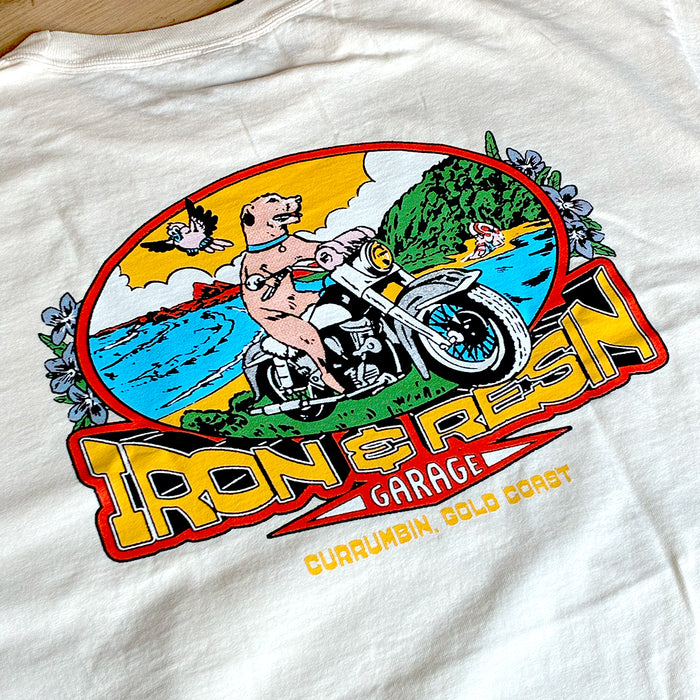 IRON & RESIN Good Boy Tee - Cream
