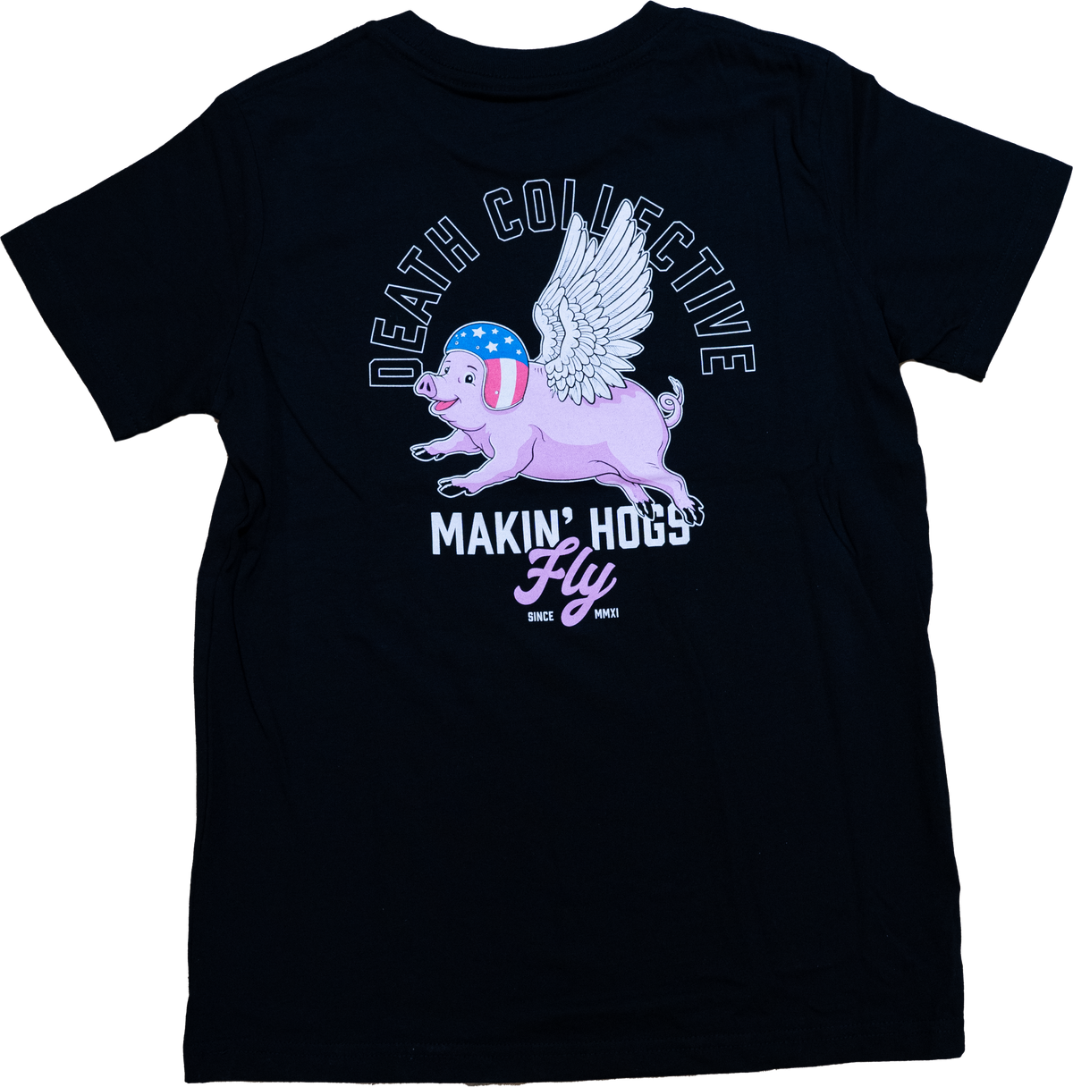 DEATH COLLECTIVE Hogs Fly Kids Tee