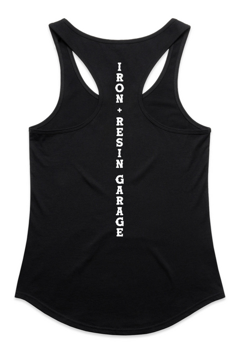 IRON & RESIN Women's Racerback