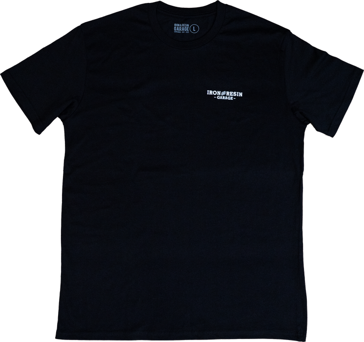 IRON & RESIN Map Tee - Black