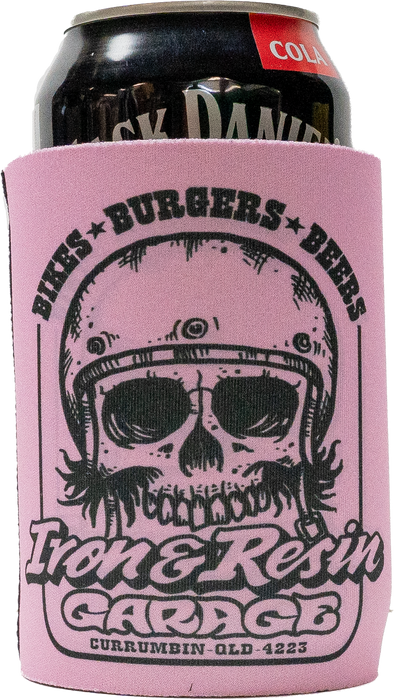 IRON & RESIN Skull Stubby Cooler