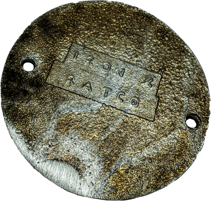 RAT SUPPLY CO X IRON AND RESIN F**K OFF Patina Points Cover