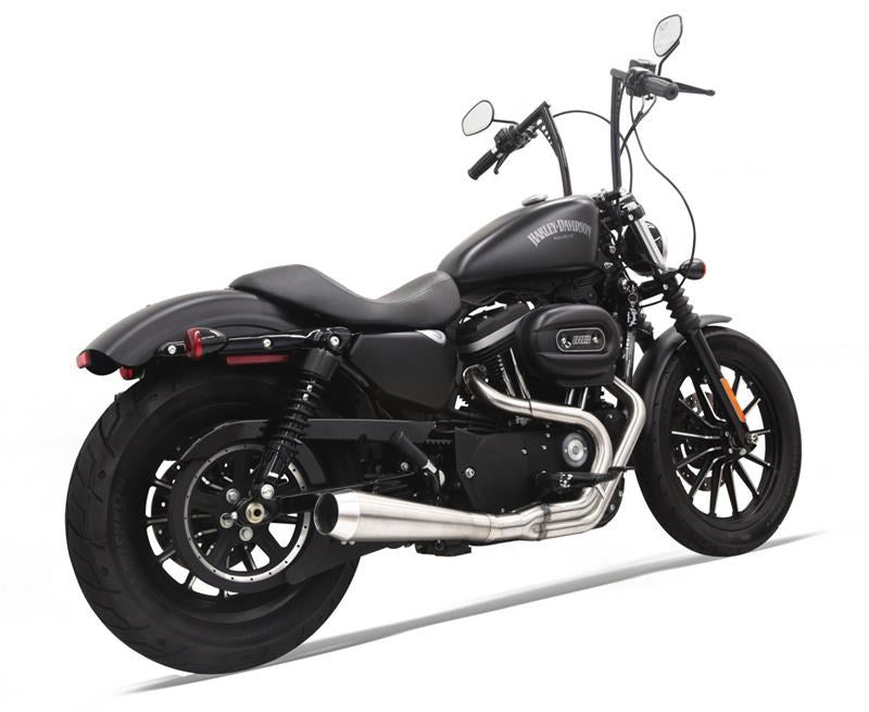 Bassani Road Rage III 2-Into-1 Exhaust For Harley Sportster 2004-2021 - Stainless Steel
