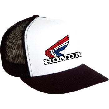 Honda Vintage Snap Back Hat B/W