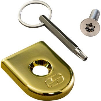 Saddlemen Security Seat Screw Gold - HD - Imperial