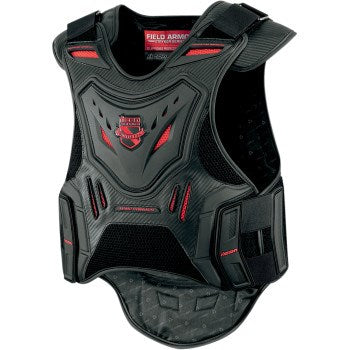Icon Field Armour Stryker Vest - Black / Red